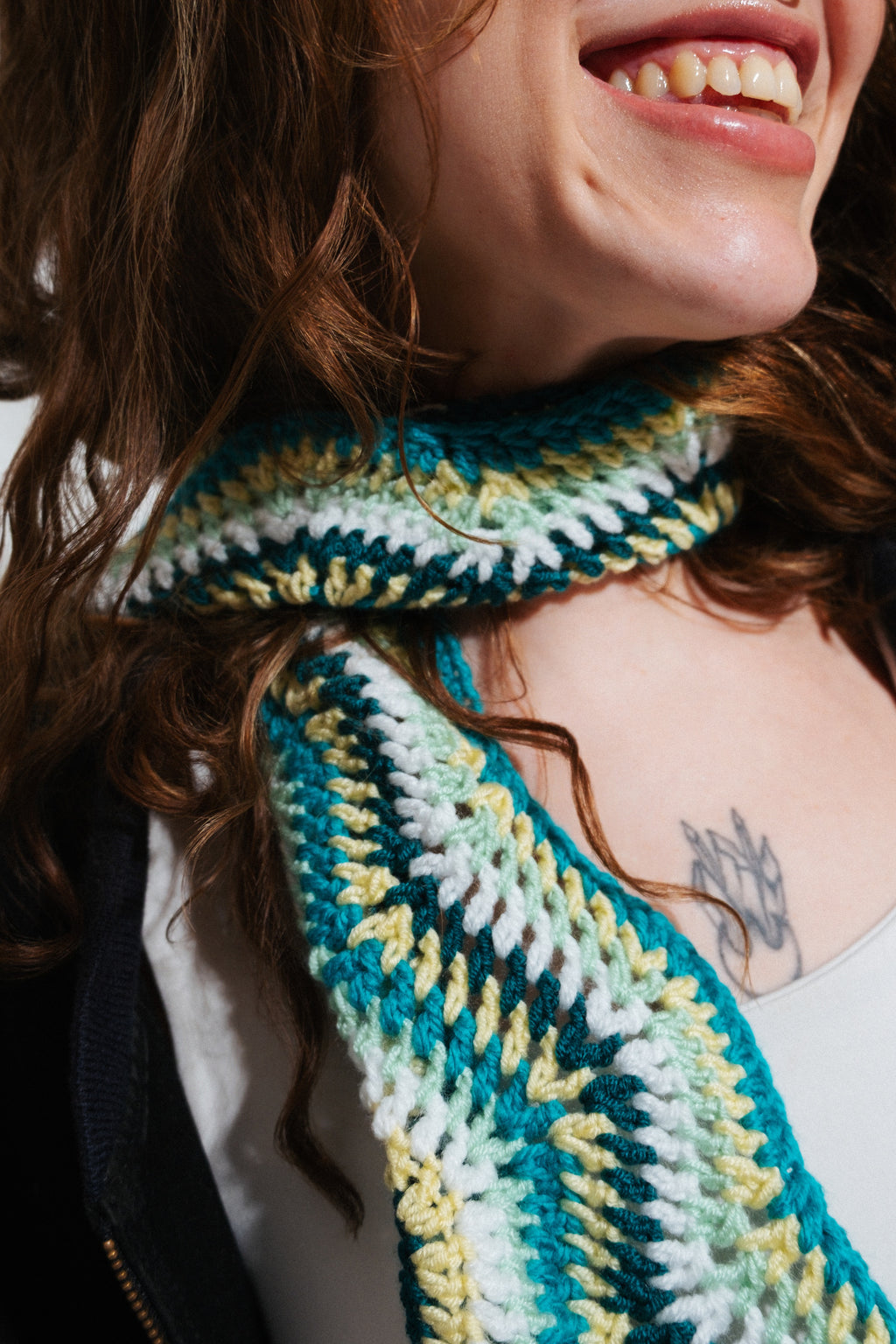 The Wavy Stitch Scraf